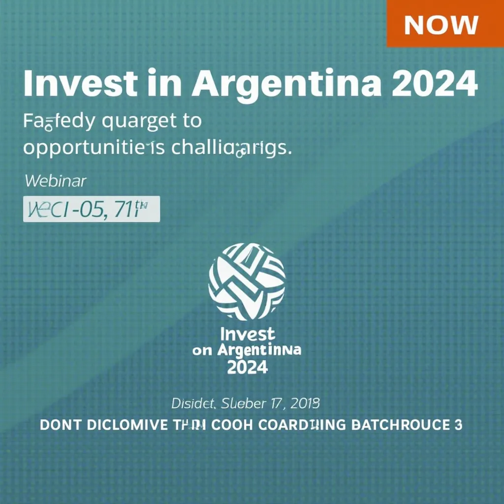 Webinar: Invertir en Argentina 2024